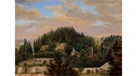 Quand Antoine Dutac peint le château d'Epinal
