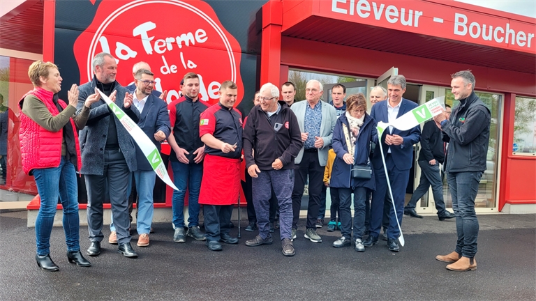 Le magasin de produits locaux La Ferme de la Blonde agréé « Je vois la Vie en Vosges Terroir »