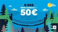 Les Vosges font gagner 8 888 bons cadeaux de 50€ !