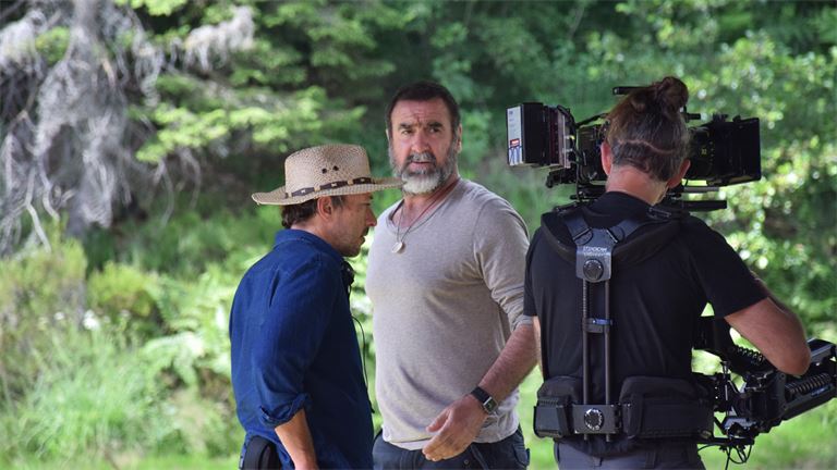 Tournage du téléfilm Le Voyageur avec Eric Cantona