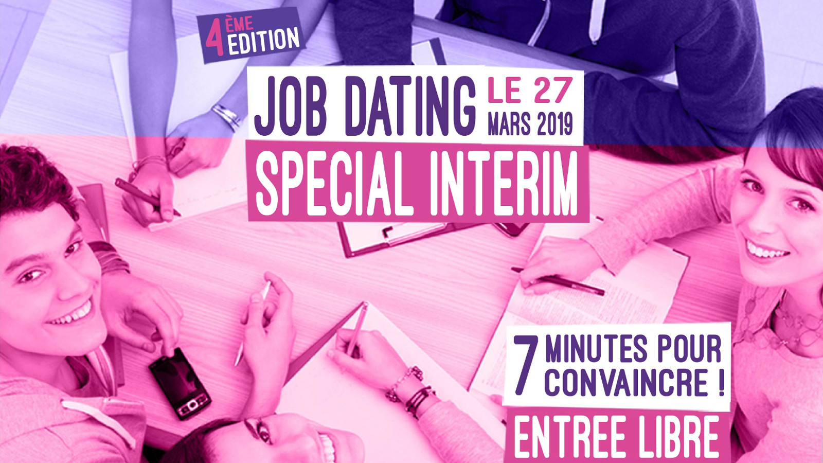 Speed dating pour trouver un job