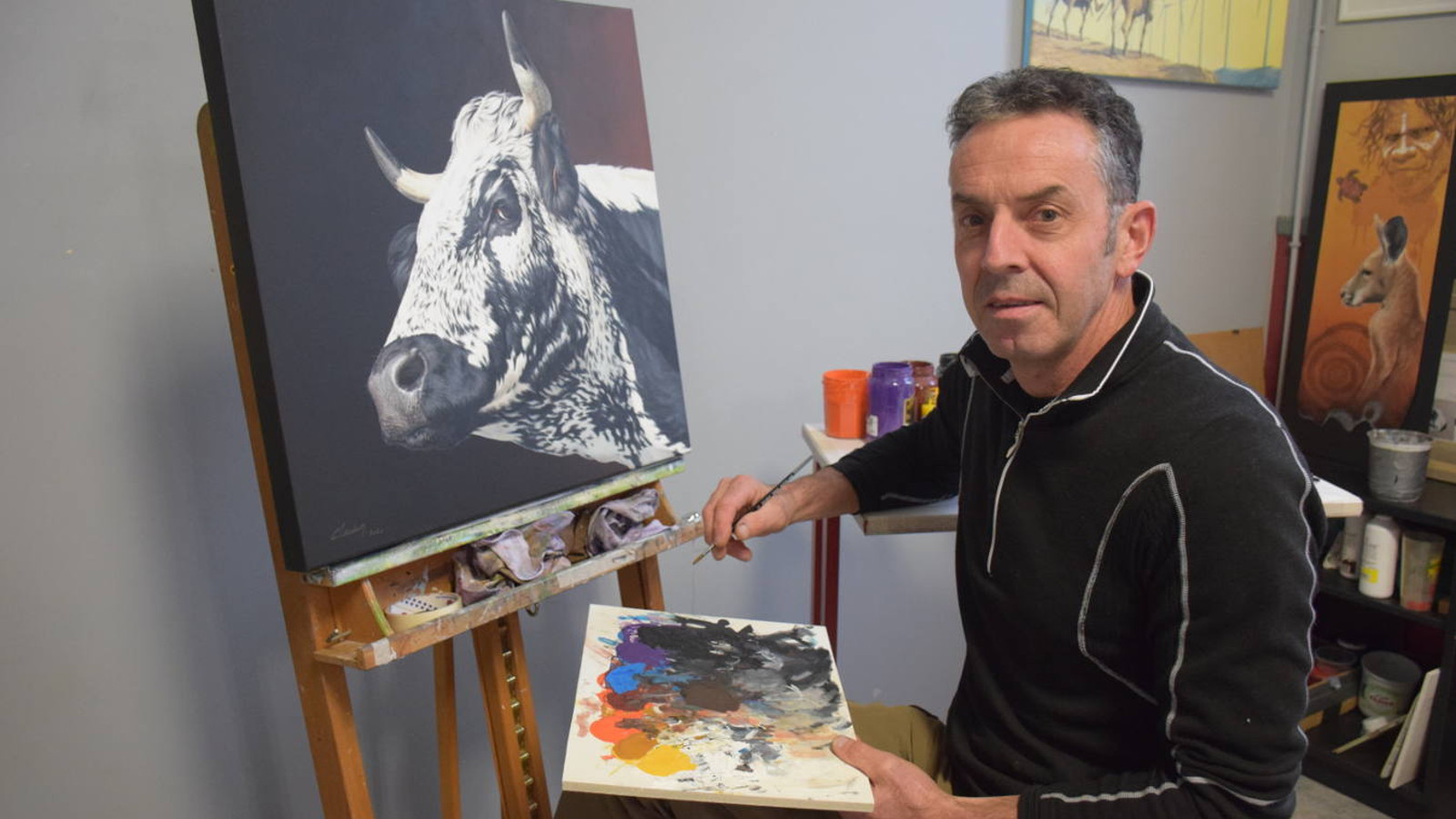 Olivier Claudon, le portraitiste des vosgiennes