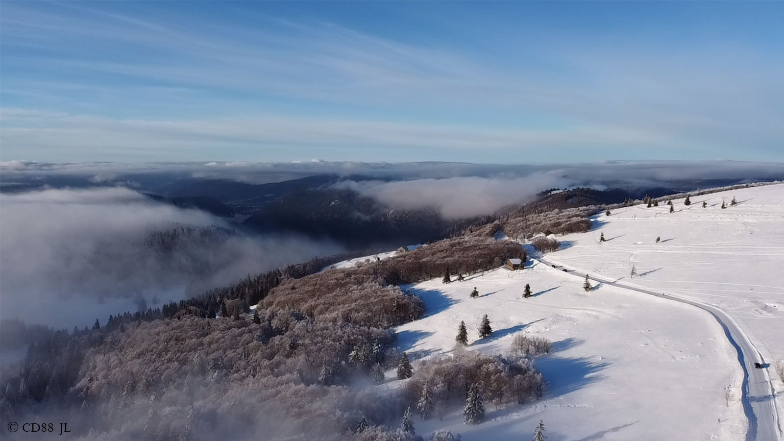 Les Vosges sponsorisent la Météo des neiges sur TF1