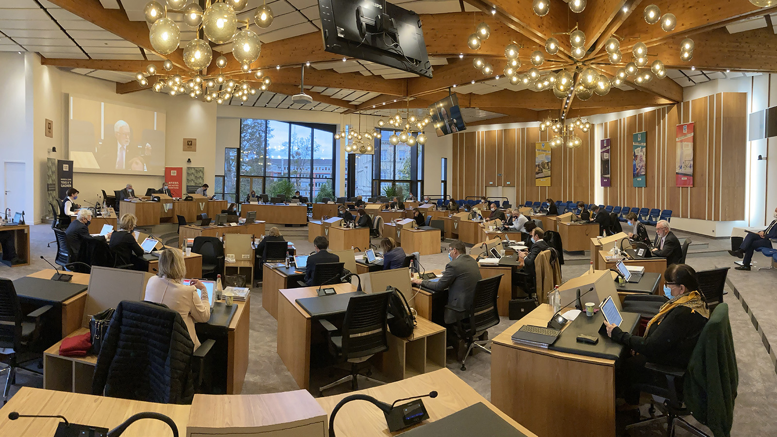 Département des Vosges : 62 rapports votés à l'unanimité