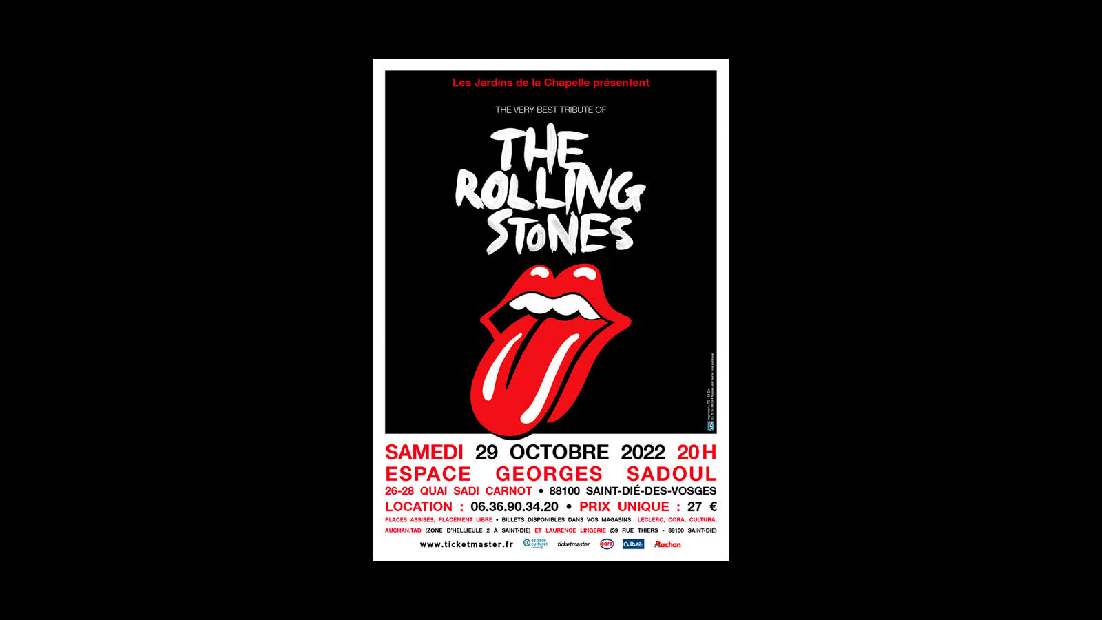 The very best tribute of the Rolling stones en concert à Saint-Dié-des-Vosges