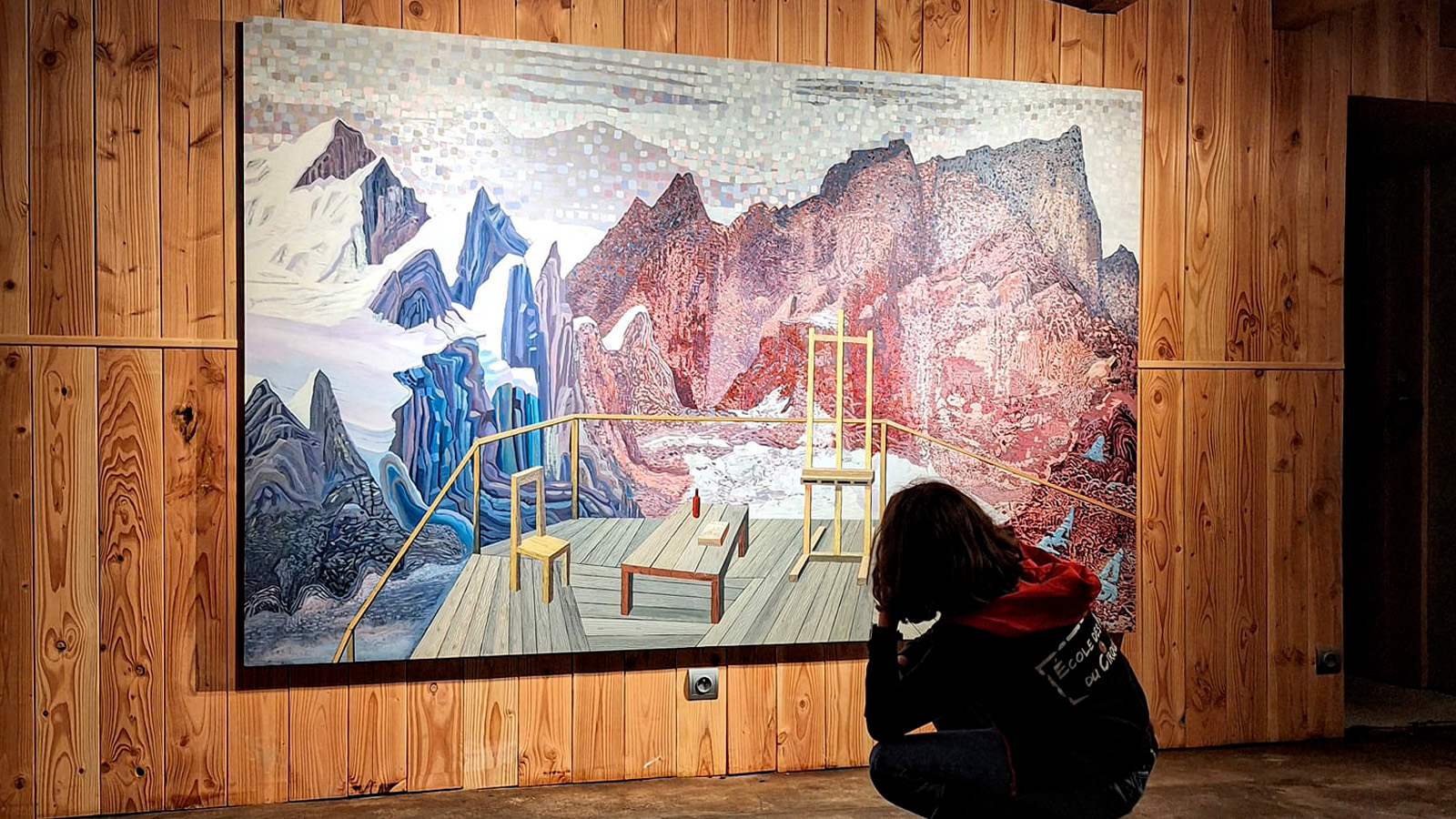 Le Refuge de création à Saulxures-sur-Moselotte se transforme en galerie d’art