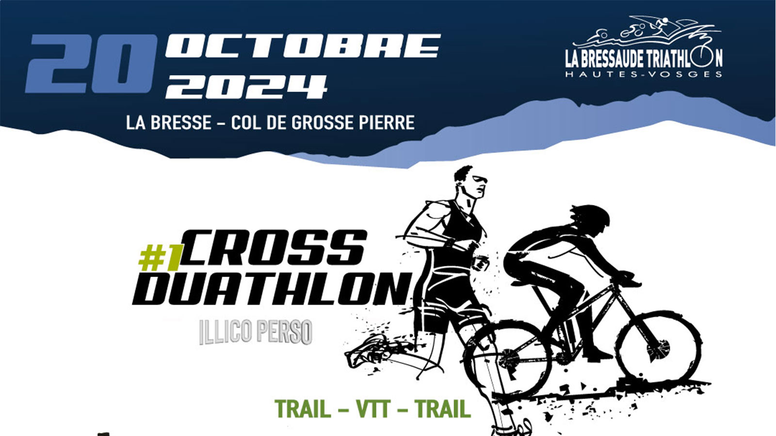 1ère édition du Cross Duathlon au Col de Grosse Pierre