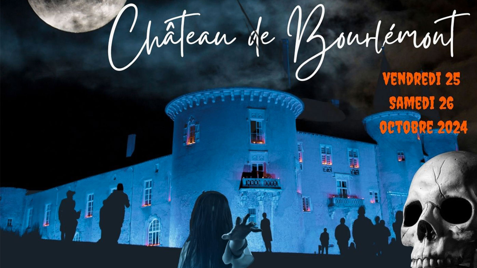 Halloween s’invite au Château de Bourlémont!