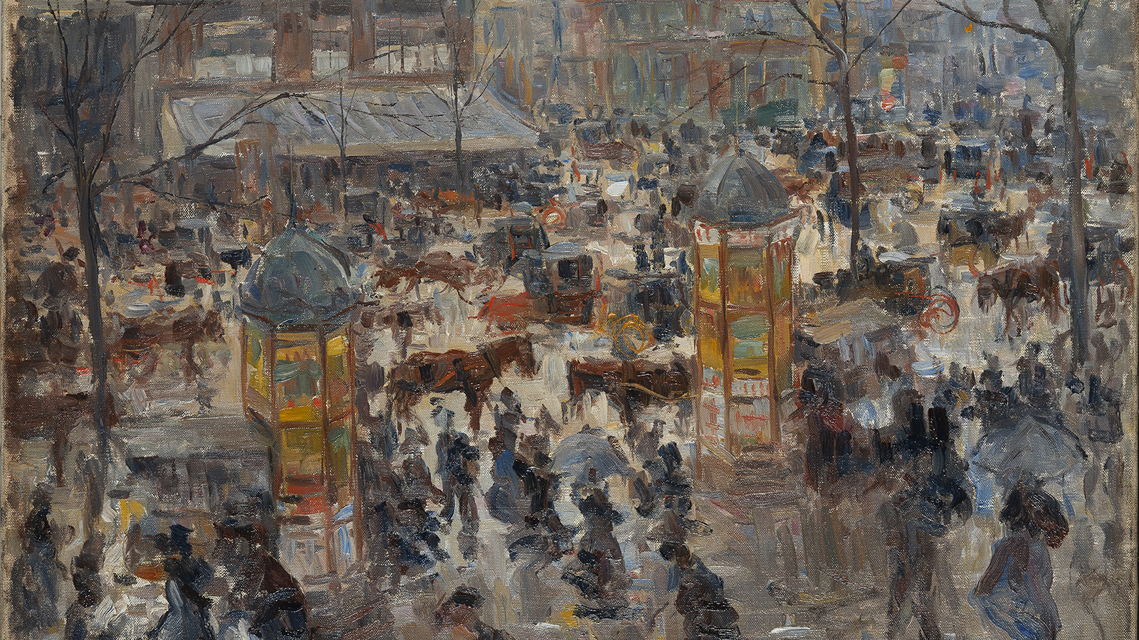 Le Rendez-vous du MUDAAC : les boulevards parisiens peints par Wittmann