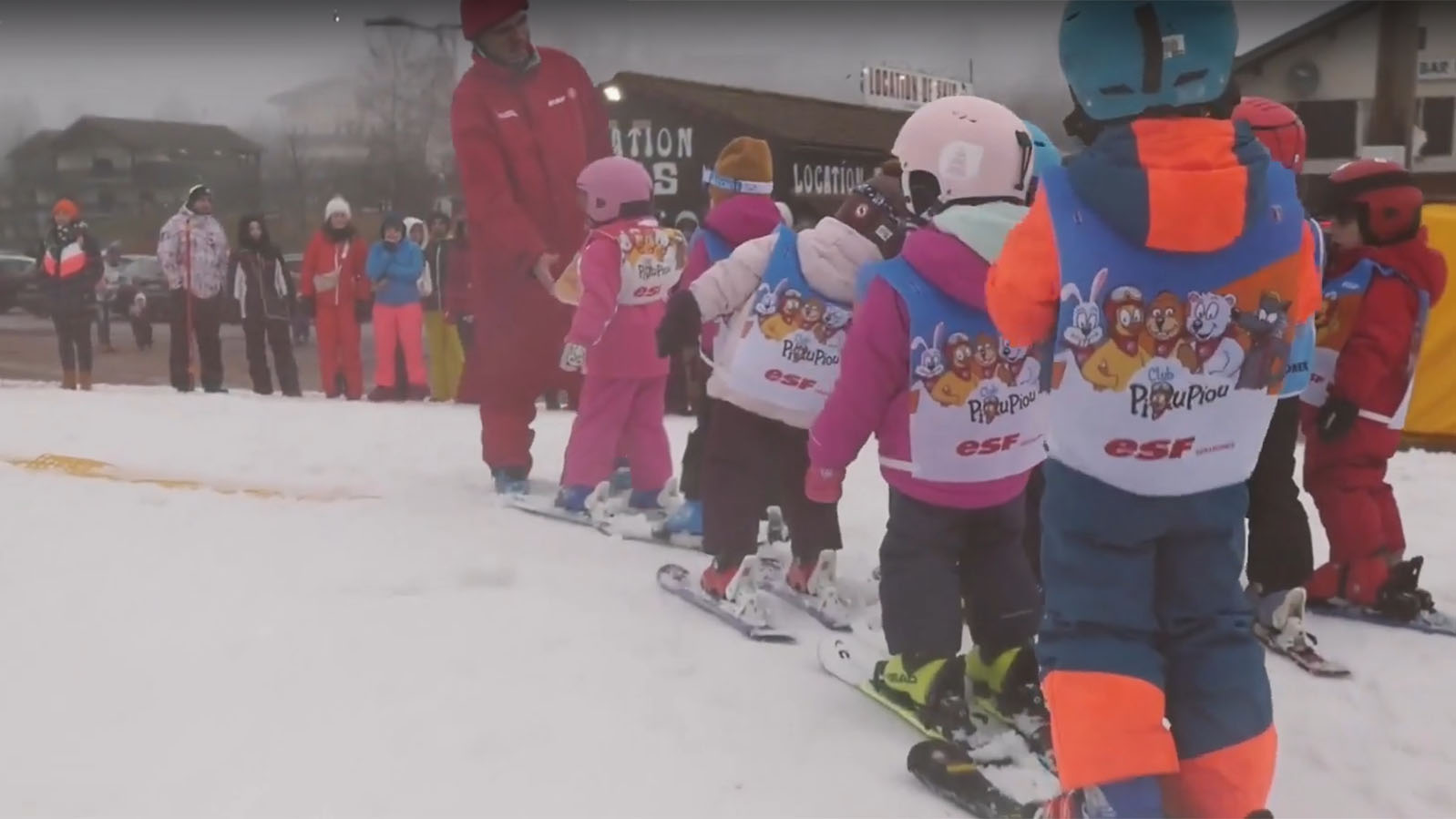 Apprendre à skier : les leçons Piu-Piu de l'ESF Gérardmer