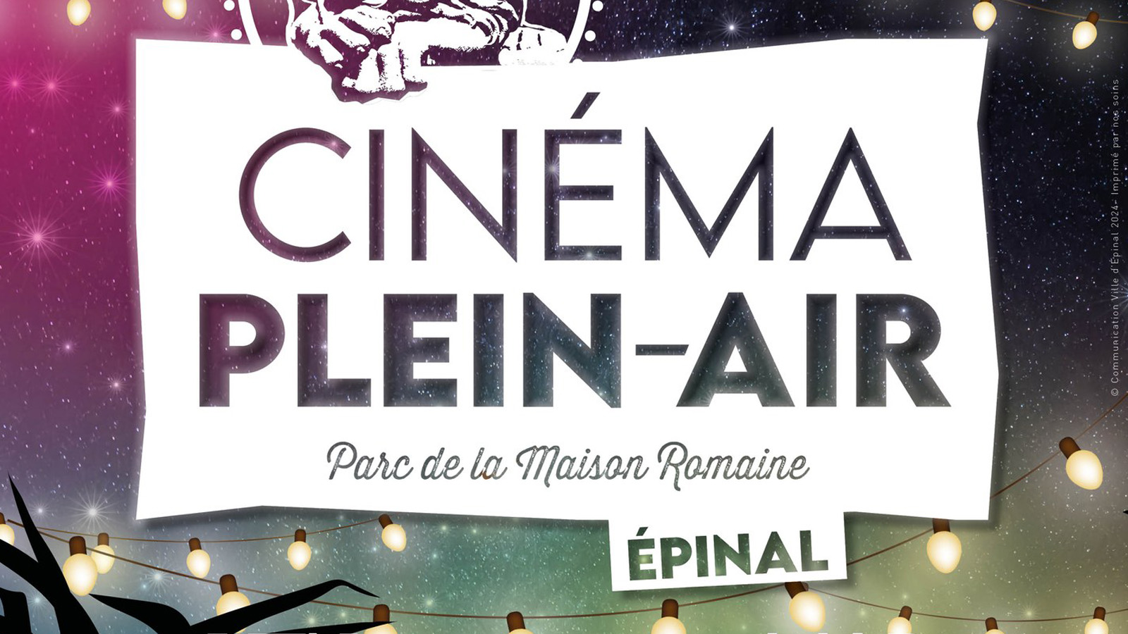  Cinéma sous les étoiles à la Maison Romaine