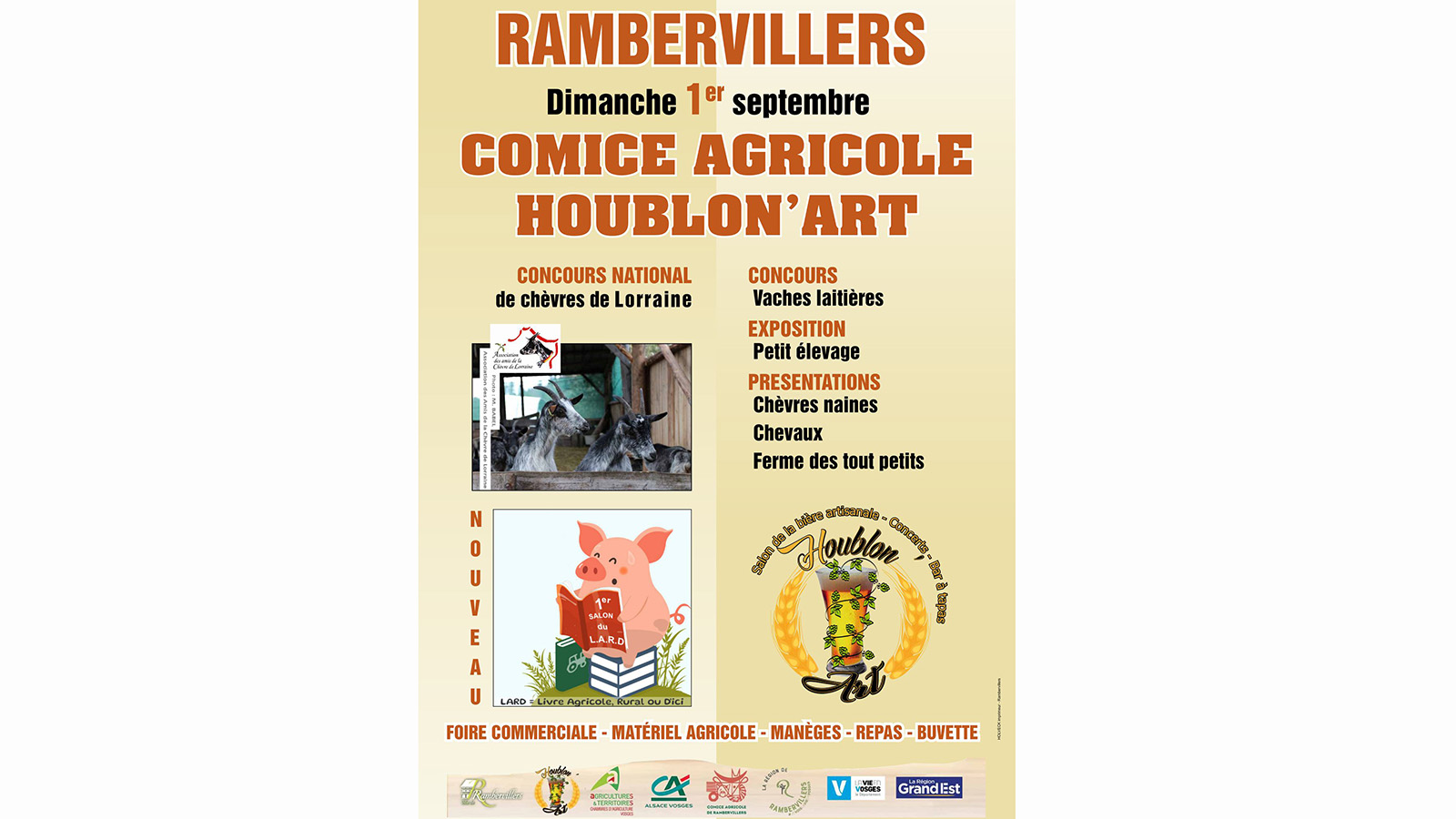 A Rambervillers, ce dimanche, c’est comice agricole