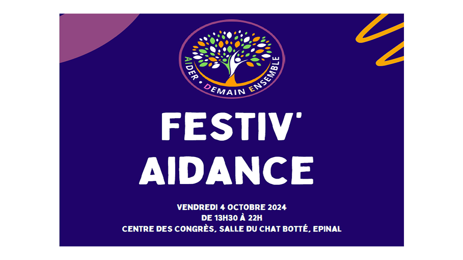 Festiv’Aidance, premier festival vosgien dédié à l’aidance 