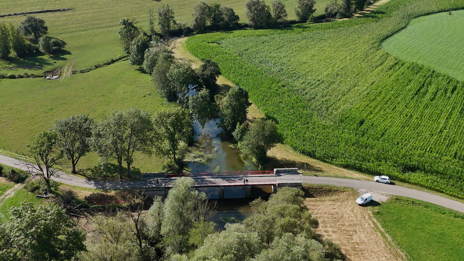 Le pont de Lironcourt restauré grâce à la mobilisation du Maire et de l’ATD 88